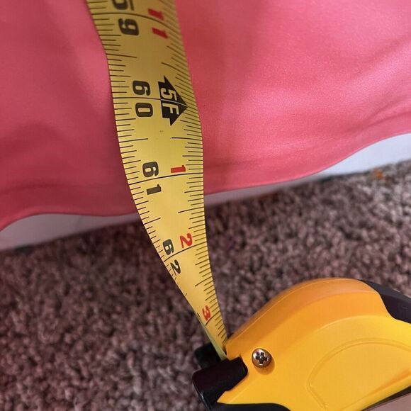 Da Vinci Dress Womens 14 Pink Satin Gown Embellished Long Formal Fairy V Neck - Picture 7 of 16